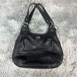 Y2K Coach Black Classic Madison Tote # C1082-14336